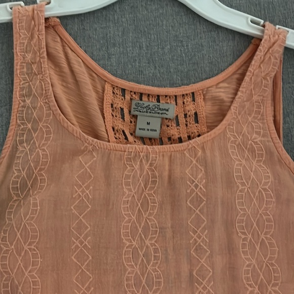 Lucky brand Southwest tank top medium Orange - Picture 3 of 3
